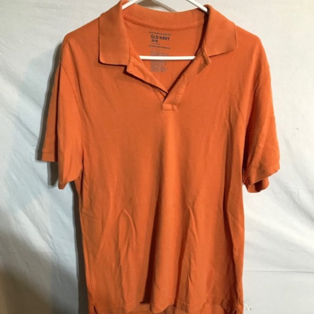 Old Navy Orange Medium Polo shirt